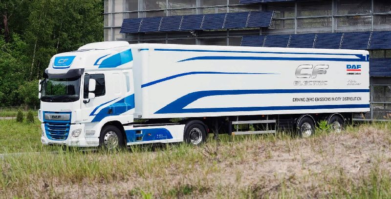 тягач DAF CF Electric как электрогрузовик